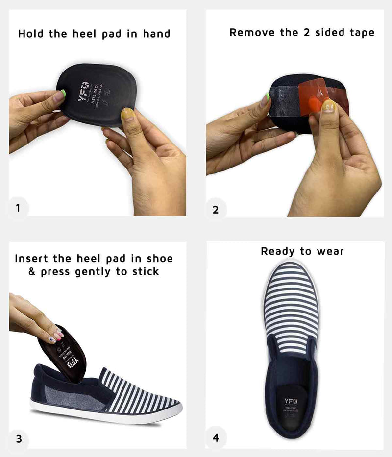 Shoe High Heel Inserts for Women,Heel Protectors Blister Prevention for  Heels,Heel Grips Shoes Too Big Inserts,Shoe Gummies for H - Walmart.com